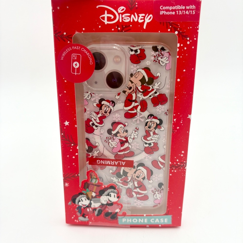 Disney Mickey &‎ Minnie Mouse Christmas Phone Case iPhone 13/14/15